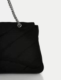 The Laina Black Nylon Tote Bag -Chic Step Shop IMG 0993 scaled