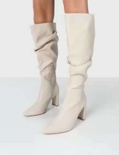 Mine Wide Fit Stone PU Knee High Boots 6 Mine Wide Fit Stone PU Knee High Boots -Chic Step Shop MINEWFSTONEDETAIL b5d23938 5734 4e5c 919e 3789ca08e24e