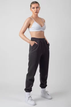 90S Oversized Joggers Dark Grey