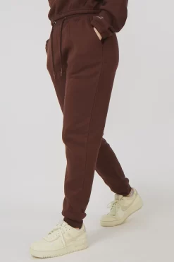 Oversized Fit Seam Front 90S Joggers Chocolate -Chic Step Shop MJOG00108 MSWE00068 0243