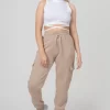 Cargo Joggers Light Taupe