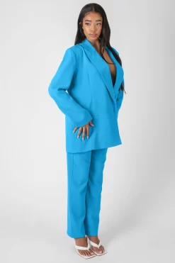 Wrap Waistband Straight Leg Trouser Blue -Chic Step Shop MOUT00612 e632f14a 98ed 40e7 a10a 09edbbc09f08