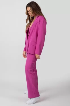 Dad Trousers Pink -Chic Step Shop MTRO0018 2