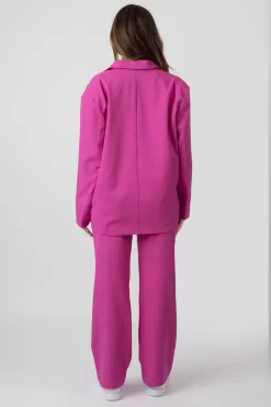 Dad Trousers Pink -Chic Step Shop MTRO0018 3