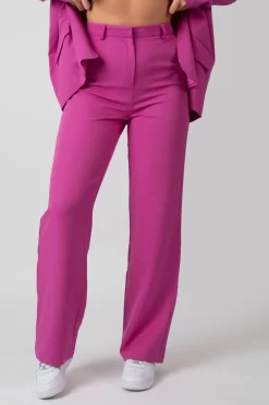 Dad Trousers Pink -Chic Step Shop MTRO0018 4