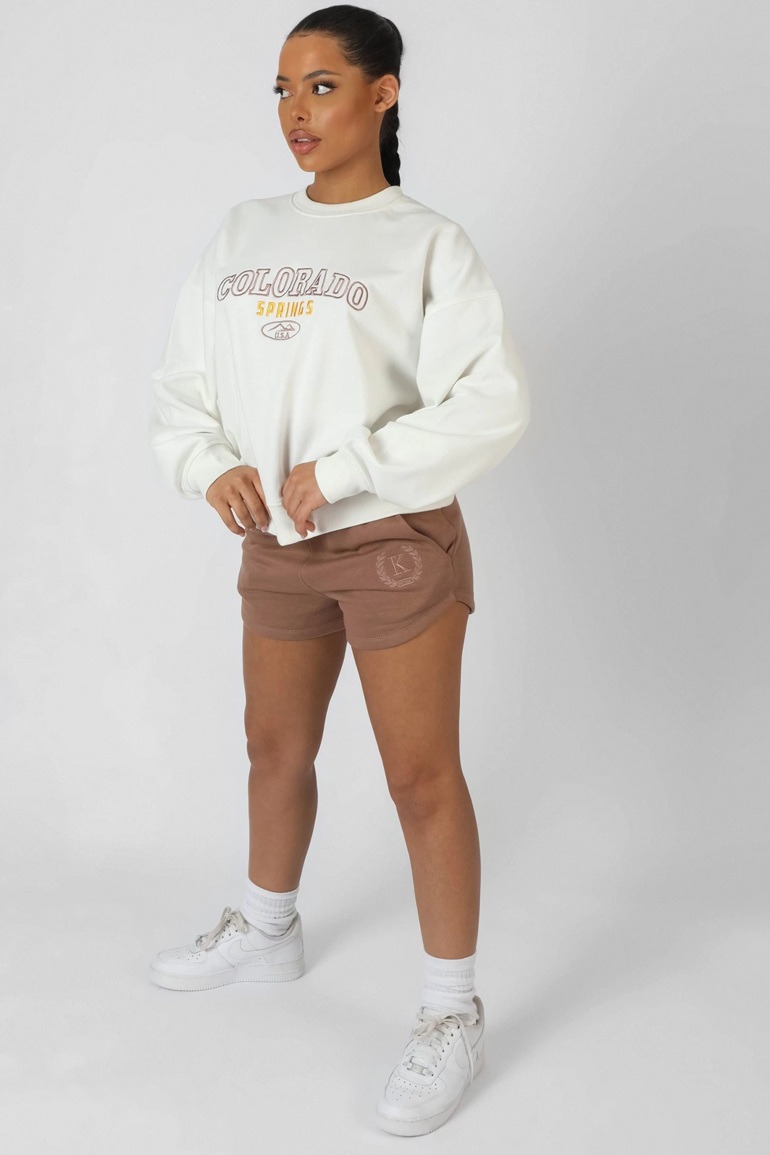 Colorado Springs Oversized Sweatshirt Ecru 6 Colorado Springs Oversized Sweatshirt Ecru - Image 6