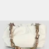 The Gossip White Chain Handbag