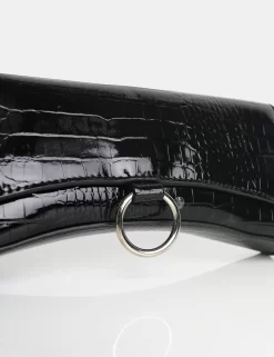 The Kemi Black Arched Crossbody Mini Handbag -Chic Step Shop black3 387838a7 ba30 4b88 8224 d369e00c697c scaled