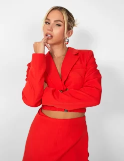 Public Desire Kaiia Wrap Waist Mini Blazer Dress In Red 12 Public Desire Kaiia Wrap Waist Mini Blazer Dress In Red -Chic Step Shop casey03.083861 scaled