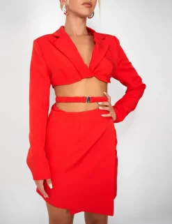 Public Desire Kaiia Wrap Waist Mini Blazer Dress In Red 11 Public Desire Kaiia Wrap Waist Mini Blazer Dress In Red -Chic Step Shop casey03.083873 scaled