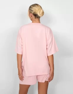 Kaiia Oversized T-shirt Soft Pink 11 Kaiia Oversized T-shirt Soft Pink -Chic Step Shop casey03.084889 scaled