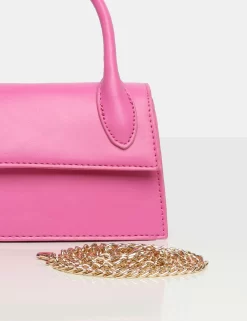The Hailey Bright Pink PU One Handle Mini Bag -Chic Step Shop detail 24b1d6df 5741 41ac b433 6082852373ac