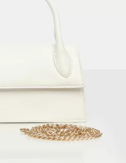 The Hailey White PU One Handle Mini Bag 5 The Hailey White PU One Handle Mini Bag -Chic Step Shop detail 8fbc2b8f df19 4f88 82c0 2fc26b58218f