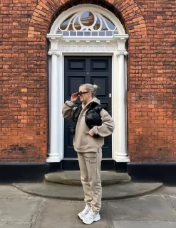 Oversized Fit Printed Joggers Elm -Chic Step Shop image00396copy2 scaled