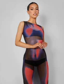 Body Heat Print Mesh Maxi Dress Multi 7 Body Heat Print Mesh Maxi Dress Multi -Chic Step Shop pdc21.034726Mar212023copy scaled